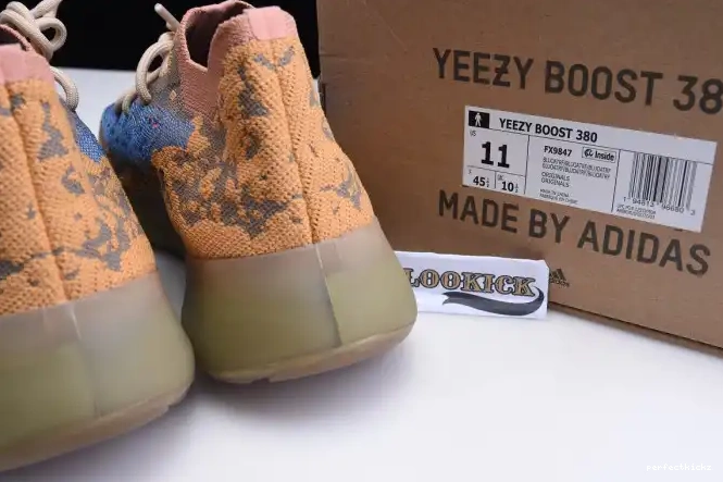 BLUE YEEZY ADIDAS REFLECTIVE 380 OAT FX9847 BOOST 0614